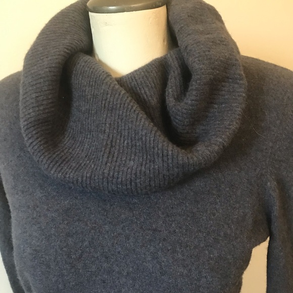 Bartolini Cowl Neck Cashmere Sweater- Size Medium - Picture 3 of 6